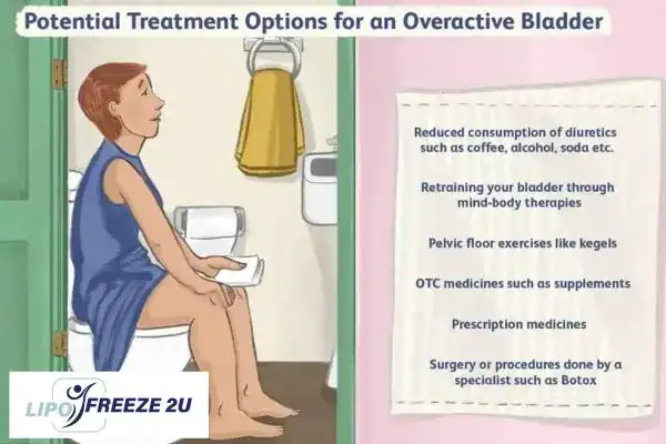 image of woman on toilet because of an overactive bladder Herne Bay