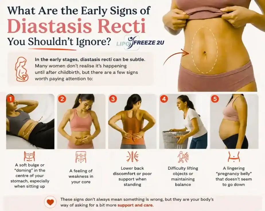 What Are the Early Signs of Diastasis Recti You Shouldn’t Ignore Herne Bay?