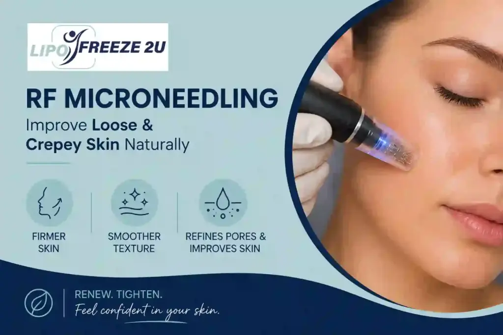 Can RF Microneedling Help Improve Loose and Crepey Skin Herne Bay?